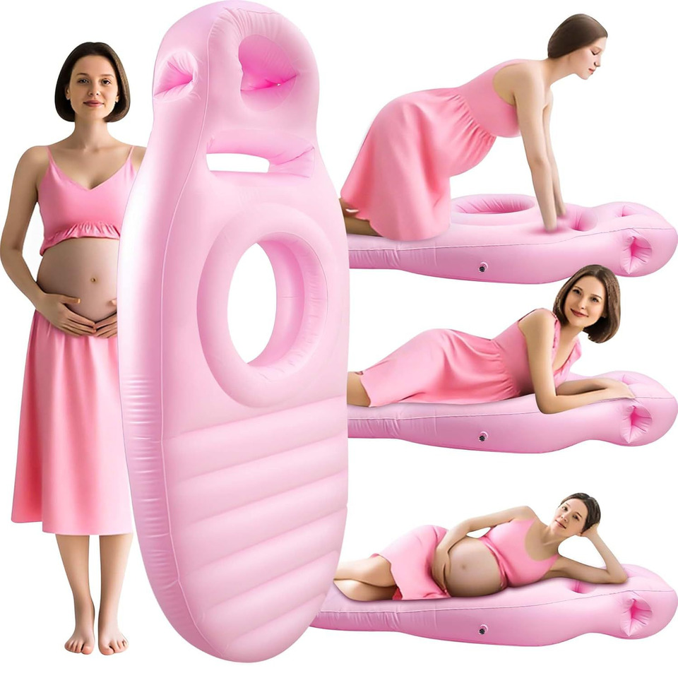 Yoga Fitness Mat - Inflatable Pregnancy Pillow Yoga Mat For