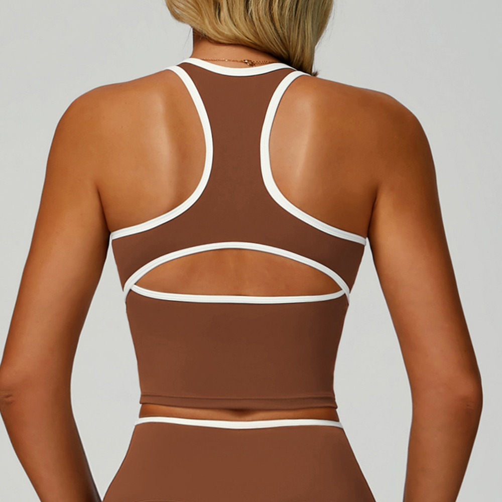 Color Block Sport Bra Yoga Ves - Yoga Blocks 评论和价格