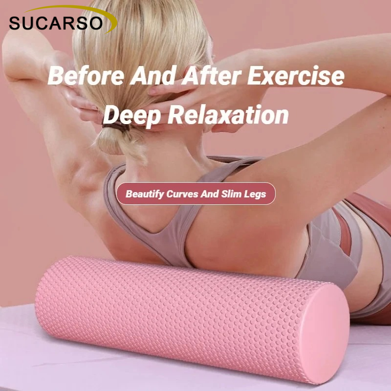 30x10cm EVA Textured Foam Roll - Yoga Fitness Body 评论和价格