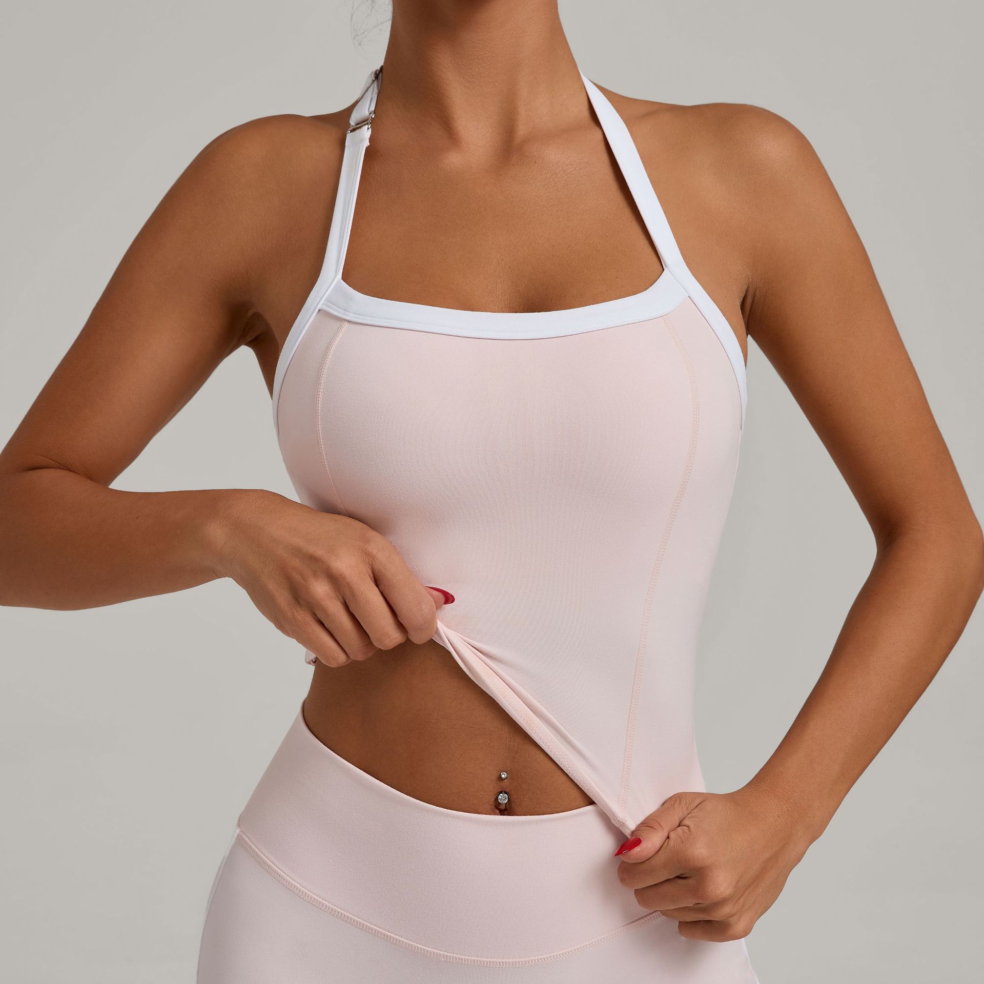 Hanging Neck Top Sports Bra Wo - Yoga Blocks 评论和价格