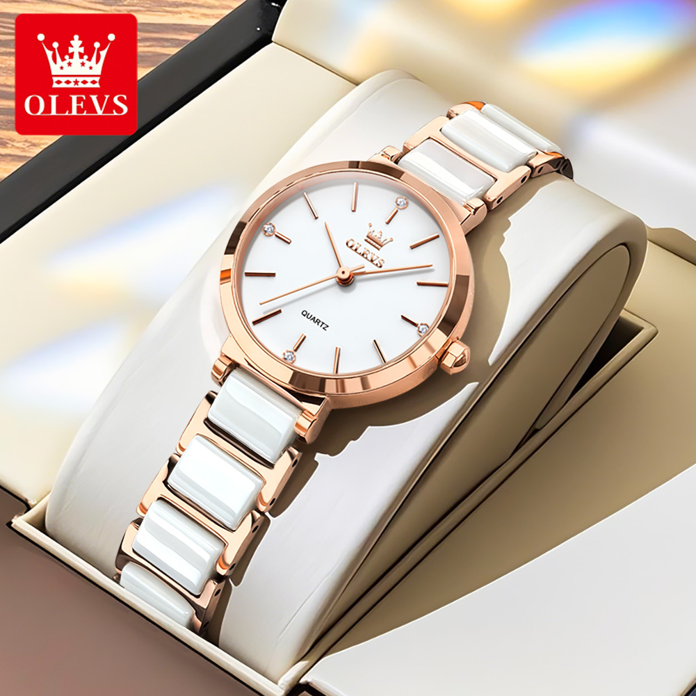 OLEVS Women Watch 5877 Luxury  - Resistance Bands 评论和价格