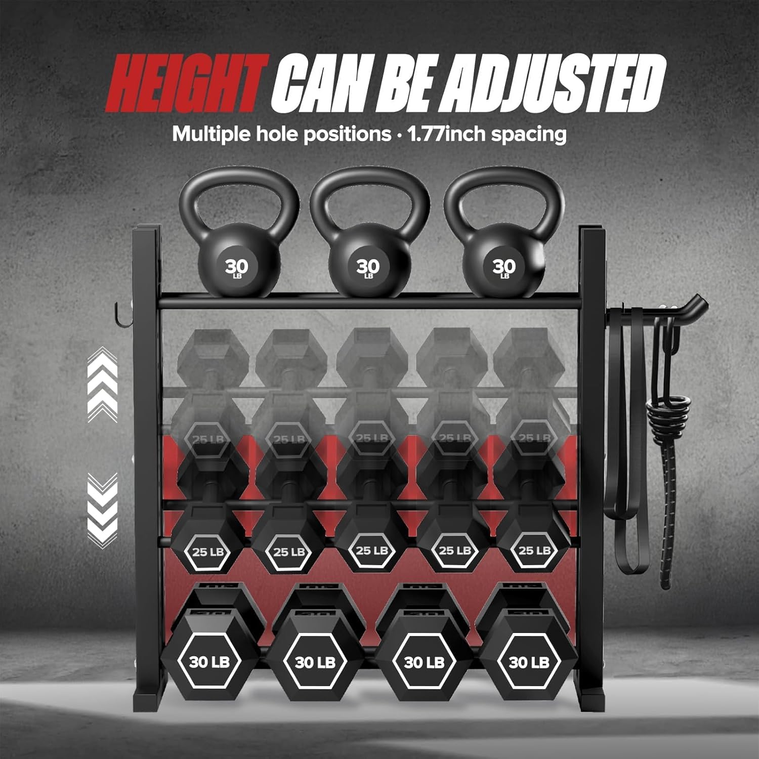 Home Gym Use, Steel Material,  - Adjustable Dumbbells 评论和价格