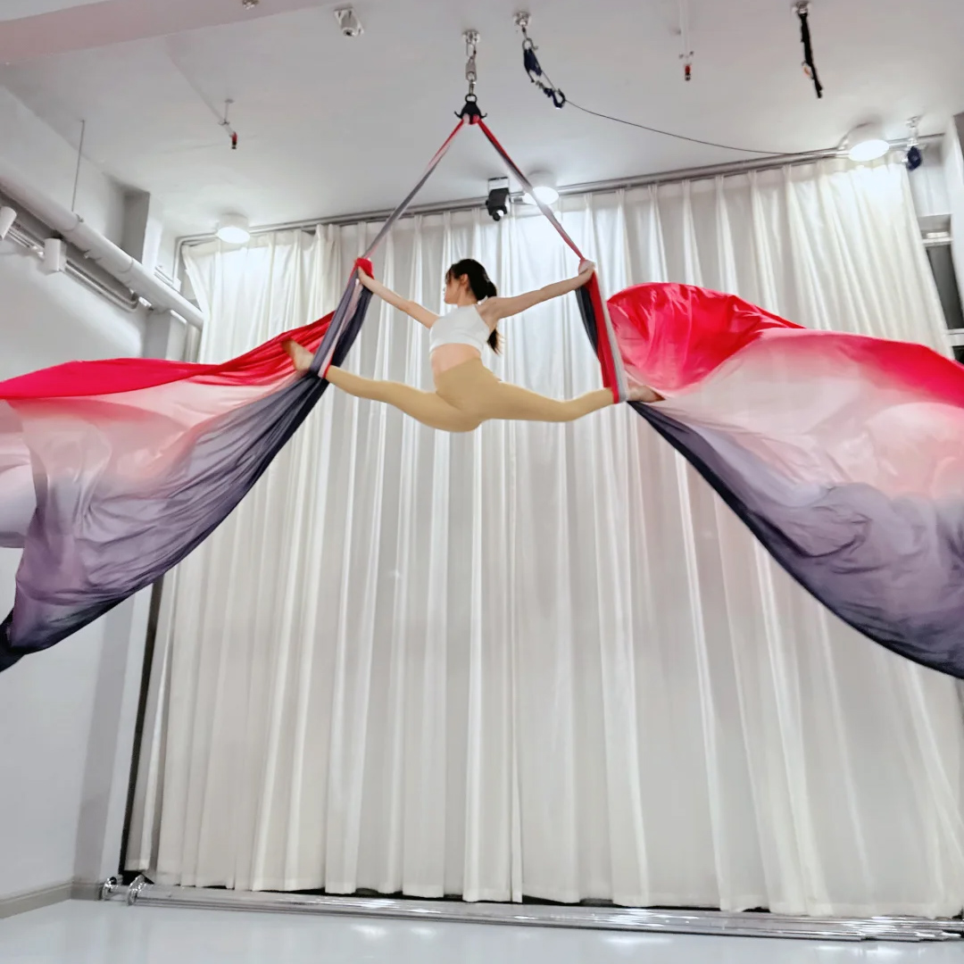 10m Aerial silks Ombre Aerial  - Yoga Fitness Studio 评论和价格