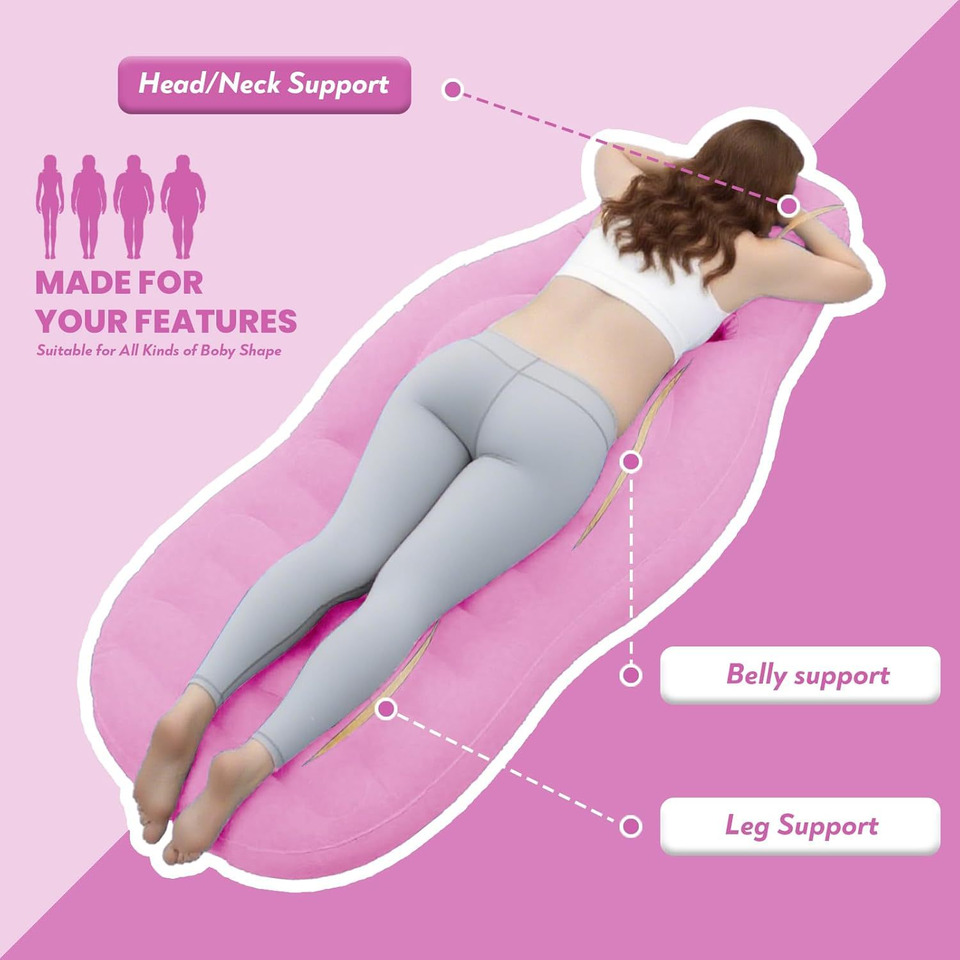 Inflatable Pregnancy Pillow Yo - Yoga Fitness Mat 评论和价格