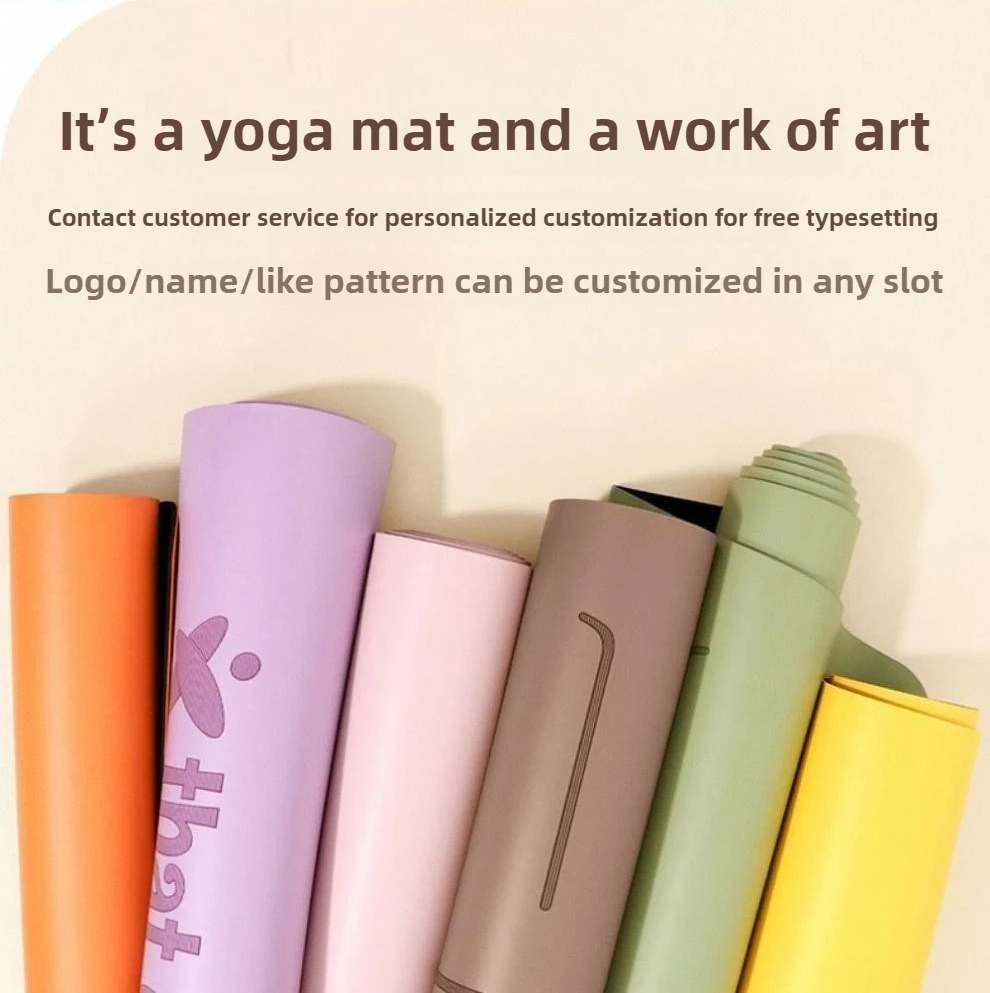 Non-Slip Yoga Mats Pure Color  - Yoga Fitness Studio 评论和价格