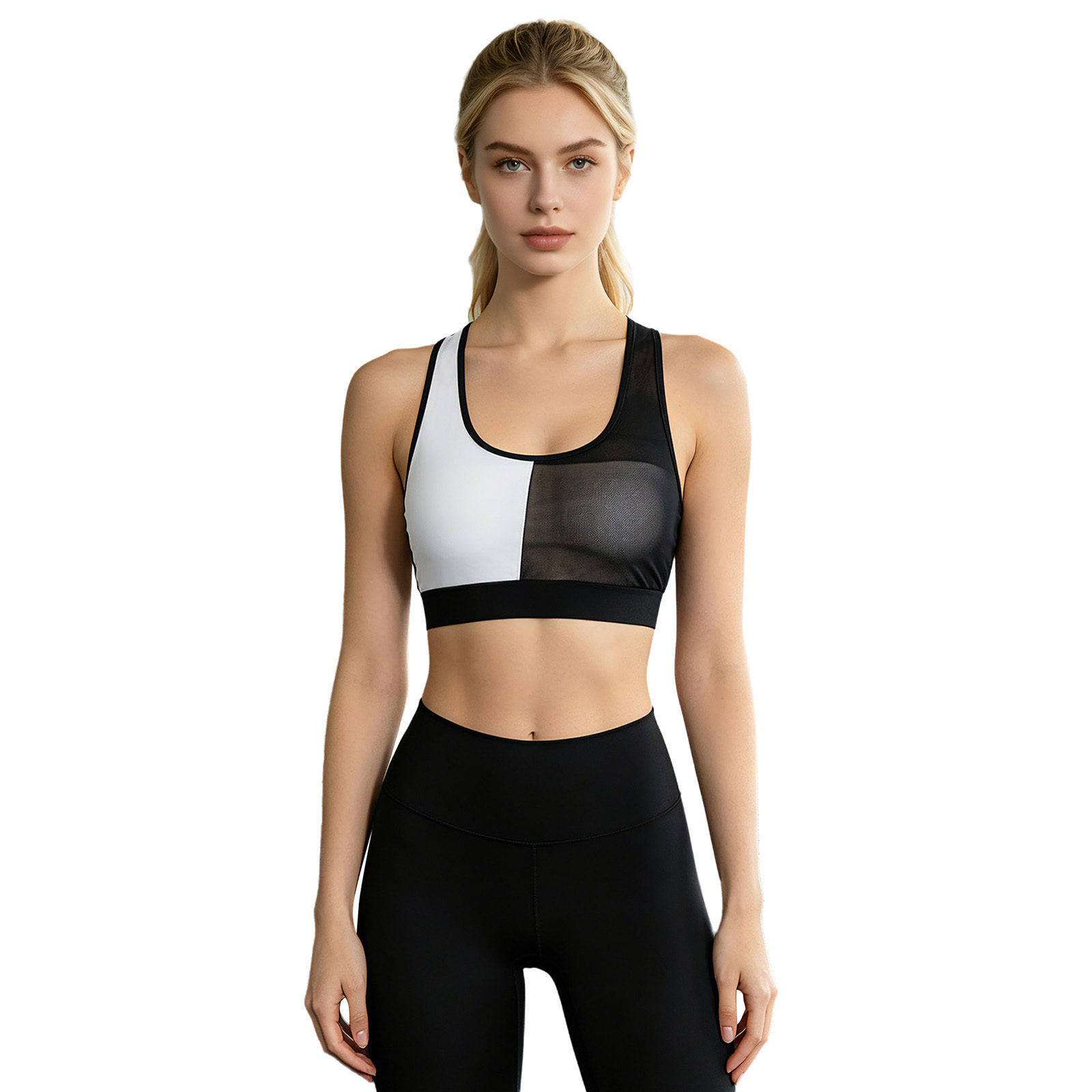 Women Color Block Yoga Bra Sle - Yoga Blocks 评论和价格