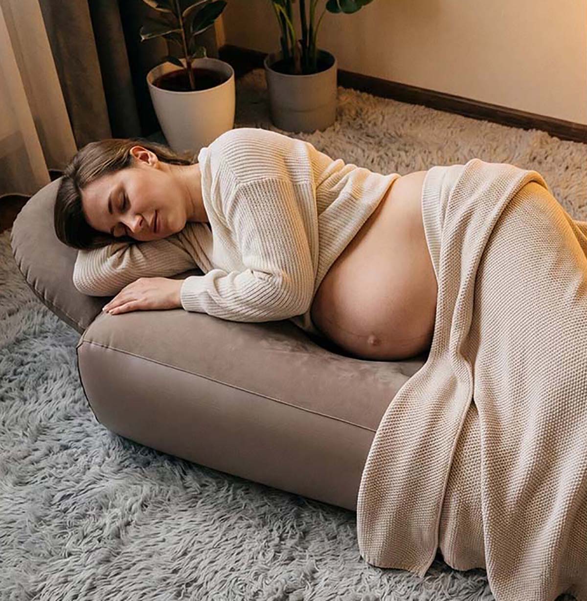 Inflatable Pregnancy Pillow Yo - Yoga Fitness Mat 评论和价格