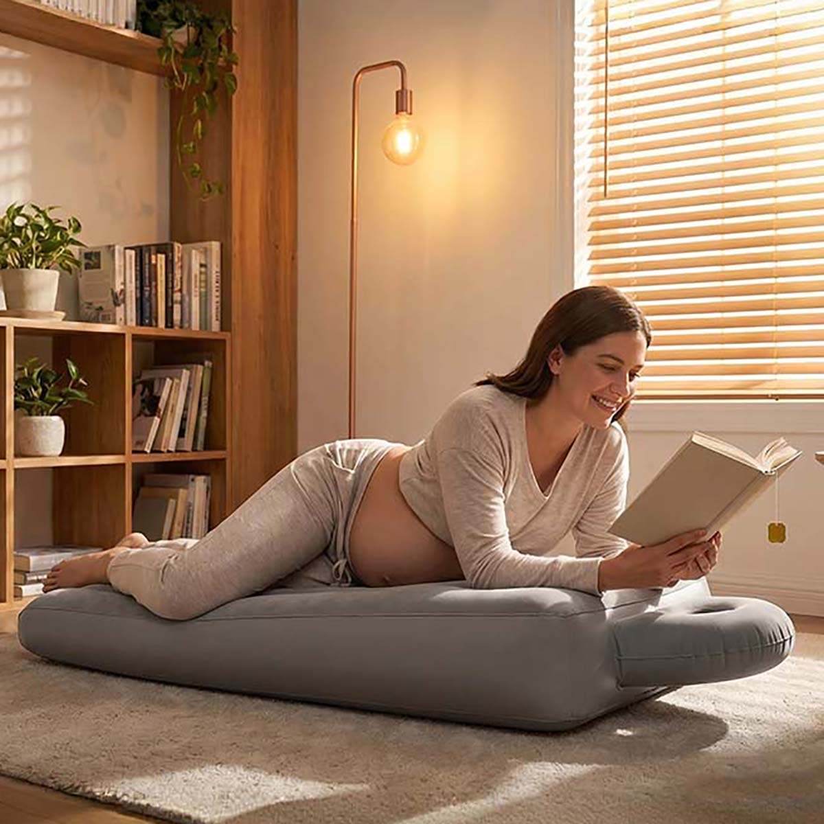 Inflatable Pregnancy Pillow Yo - Yoga Fitness Mat 评论和价格