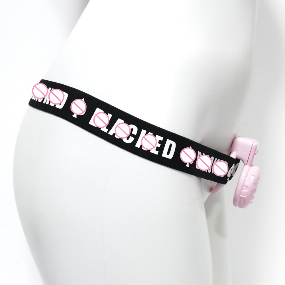 Blacked Male Chastity Cage wit - Resistance Bands 评论和价格