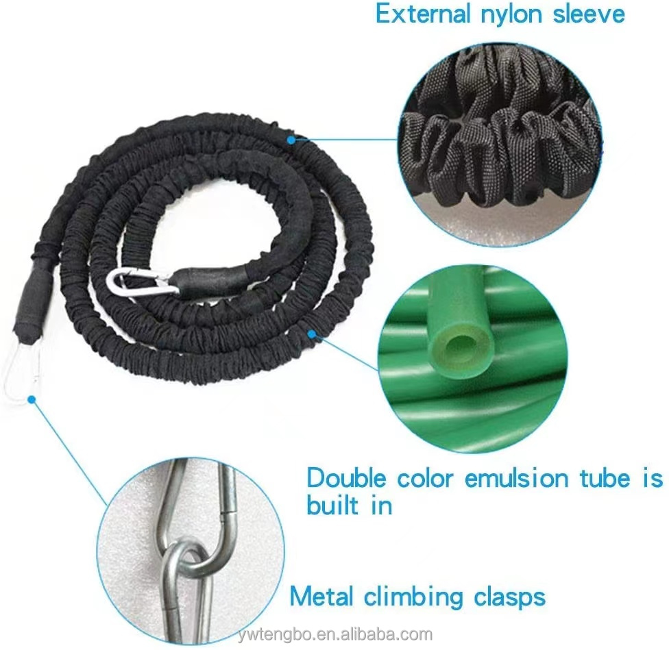 Dual Resistance Latex Pull Rop - Resistance Bands 评论和价格